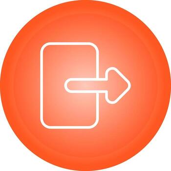 Exit Vector Icon