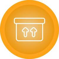 Box Up Vector Icon