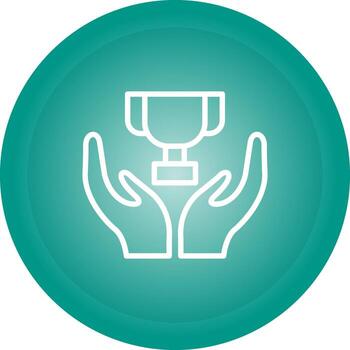 icono de vector de ganar