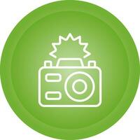 Camera Flash Vector Icon