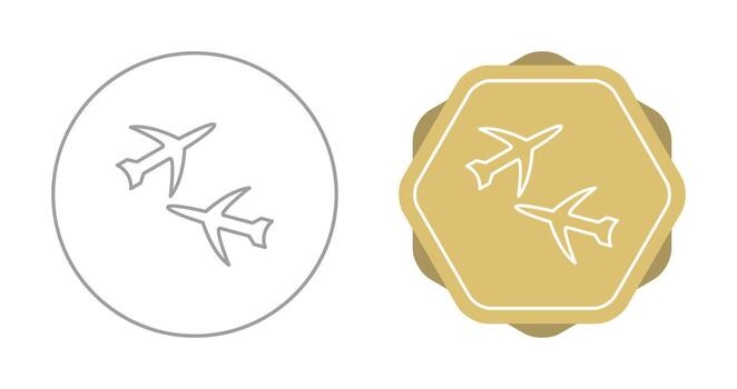 Multiple Flights Vector Icon