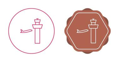 Air Control Tower Vector Icon