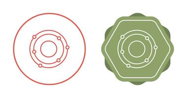 Atomic Structure Vector Icon