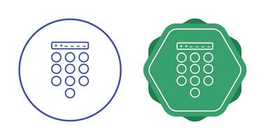 Passcode Lock Vector Icon