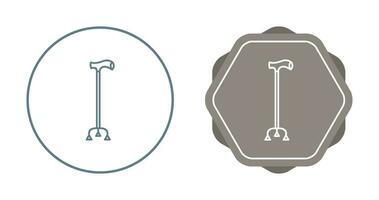 Walking Stick Vector Icon