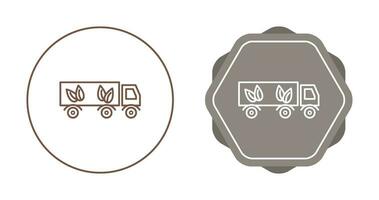 Eco friendly Truck Vector Icon