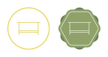 Simple Desk Vector Icon