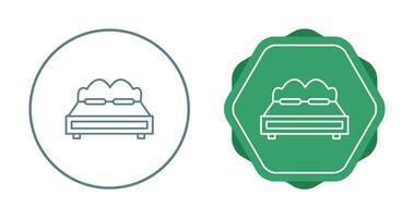 Double Bed Vector Icon