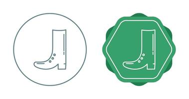 Cowboy Boot Vector Icon