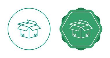 Open Box Vector Icon