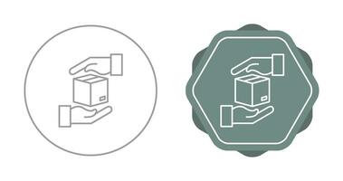 Receive Package Vector Icon