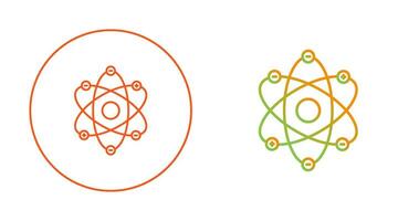 Atom Structure Vector Icon