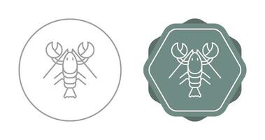 Lobster Vector Icon