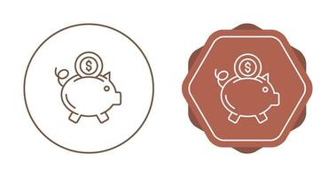 Piggy Bank Vector Icon