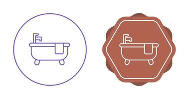 Bathtub Vector Icon