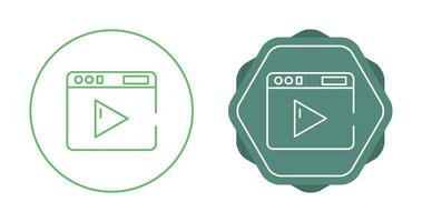 Video Vector Icon