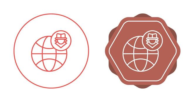 Network Hack Vector Icon
