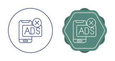AD Block Vector Icon