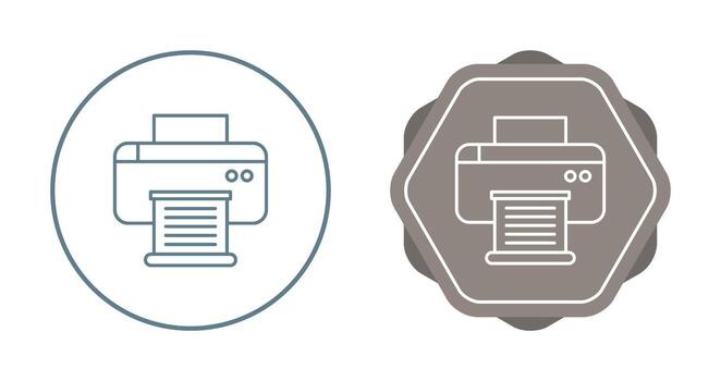 Printer Vector Icon