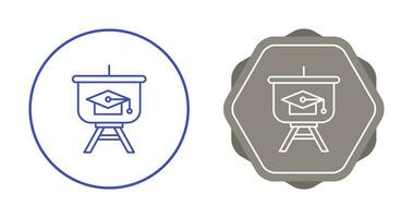 Graduation Presentation Vector Icon