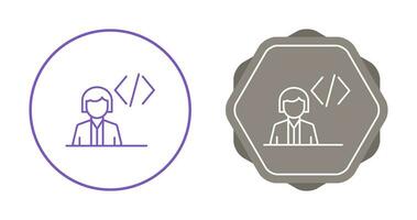 Programmer Vector Icon