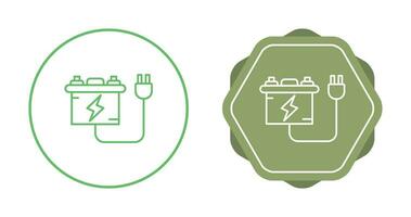 Battery charger Vector Icon