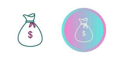 Money Bag Vector Icon