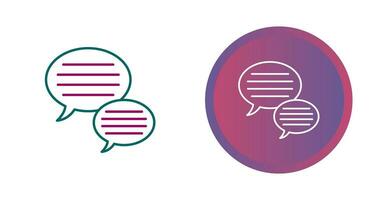 Speech Bubble Vector Icon