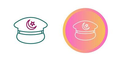 Military Hat Vector Icon