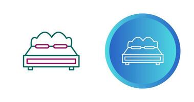 Double Bed Vector Icon