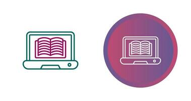 Online Library Vector Icon