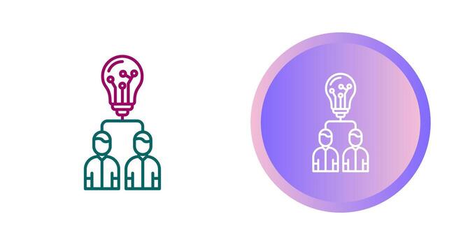 icono de vector de trabajo en equipo