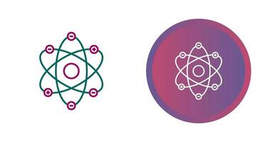 Atom Structure Vector Icon