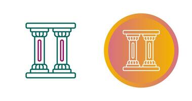 icono de vector de columna