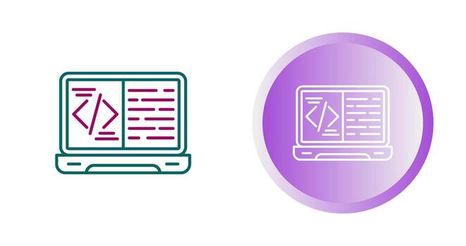 Coding Vector Icon