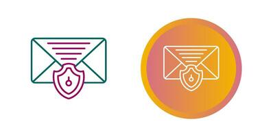 Mail Protection Vector Icon