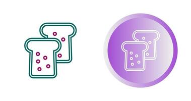 icono de vector de pan