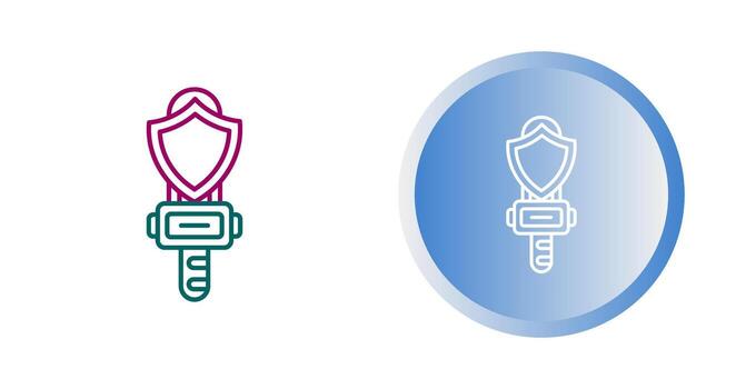 icono de vector de seguridad