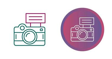 Camera Flash Vector Icon