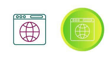 Browser Vector Icon
