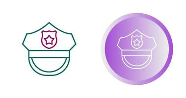 Police Hat Vector Icon