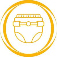 Diaper Vector Icon