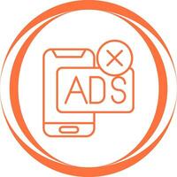 AD Block Vector Icon