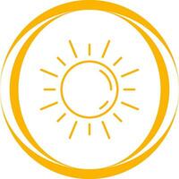 Sun Vector Icon