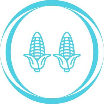 icono de vector de maíz