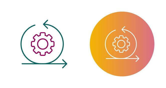 Workflow Vector Icon