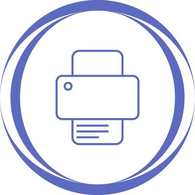 Printing Vector Icon