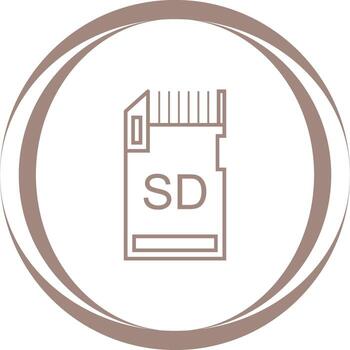 Data Storage Vector Icon