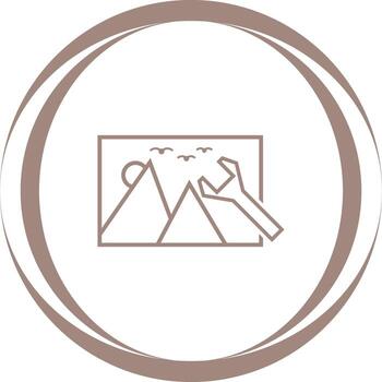 icono de vector de optimización de imagen