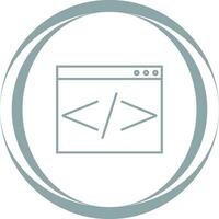 Html Coding Vector Icon